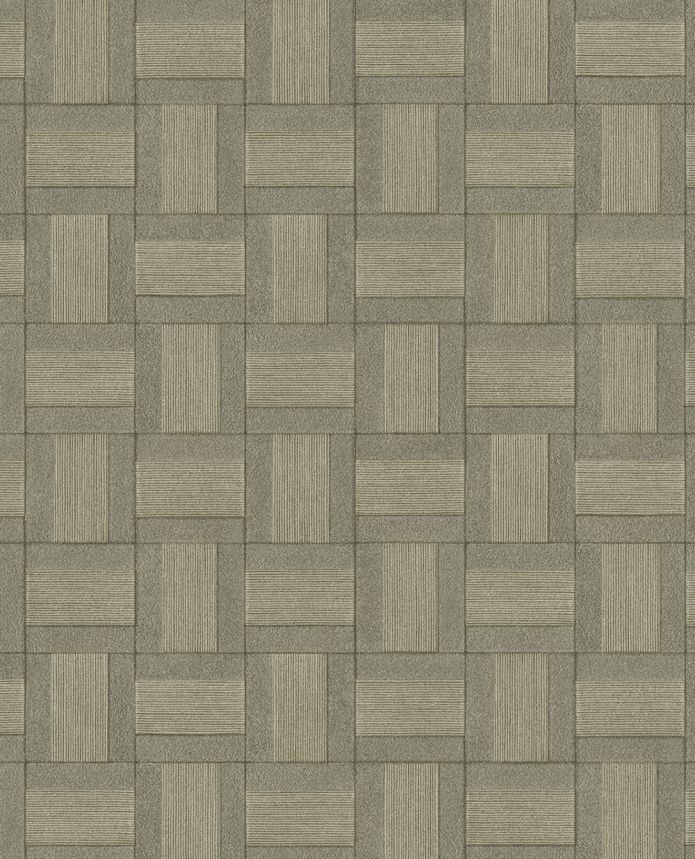 Tapéta, zöld, burkolat hatású, 350564, Riviera Maison, Eijffinger