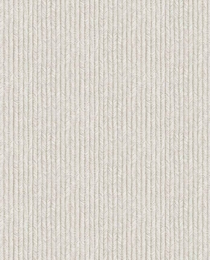 Tapéta, szürke, természetes gyékény hatású, 350577, Riviera Maison, Eijffinger