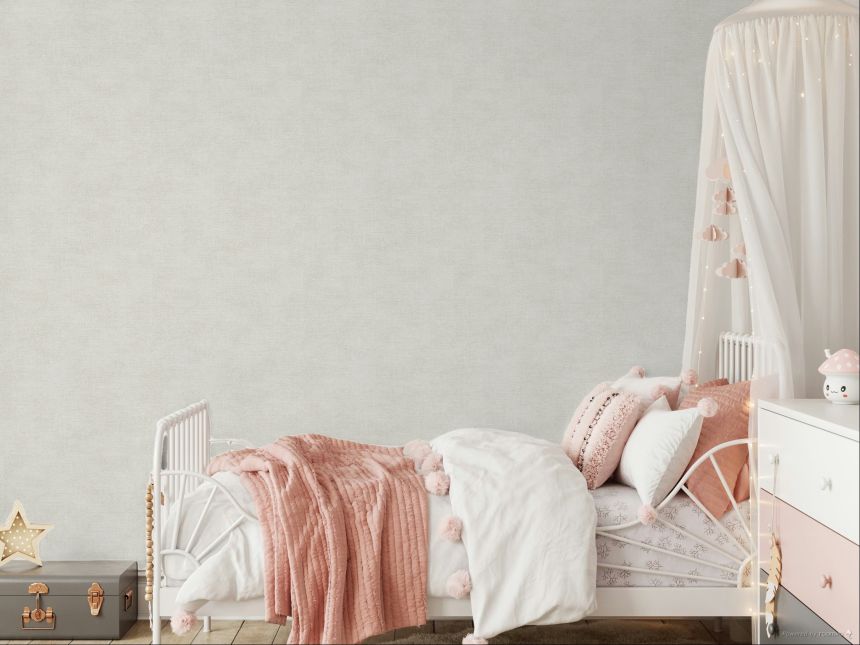 Tapéta, krém, szövet hatású, 350595, Riviera Maison, Eijffinger