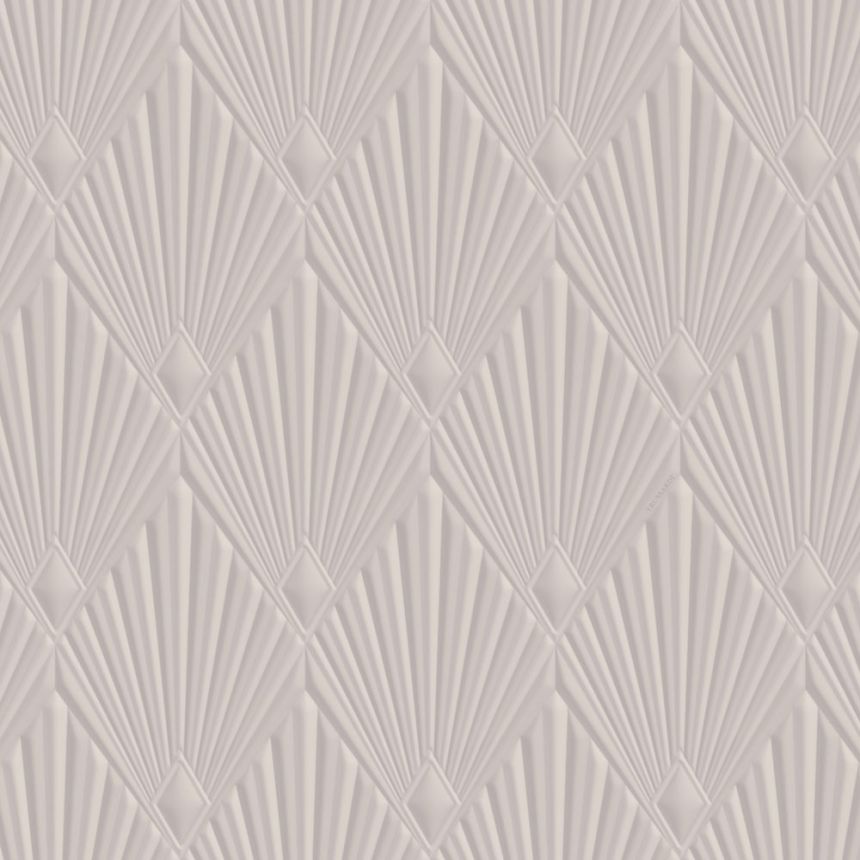 Luxus geometrikus tapéta, szürke, art deco, Z30317, Casa 8, Trussardi