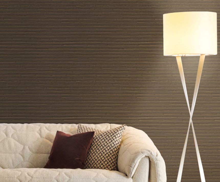 Luxus tapéta, barna, csíkos, Z30333, Casa 8, Trussardi