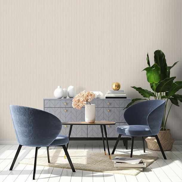 Luxus tapéta, krém, csíkos, Z30336, Casa 8, Trussardi