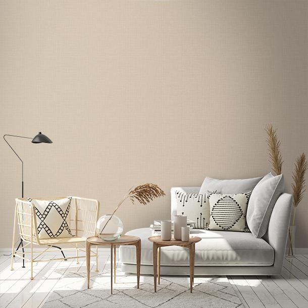 Luxus tapéta, bézs, textilhatás, Z30339, Casa 8, Trussardi