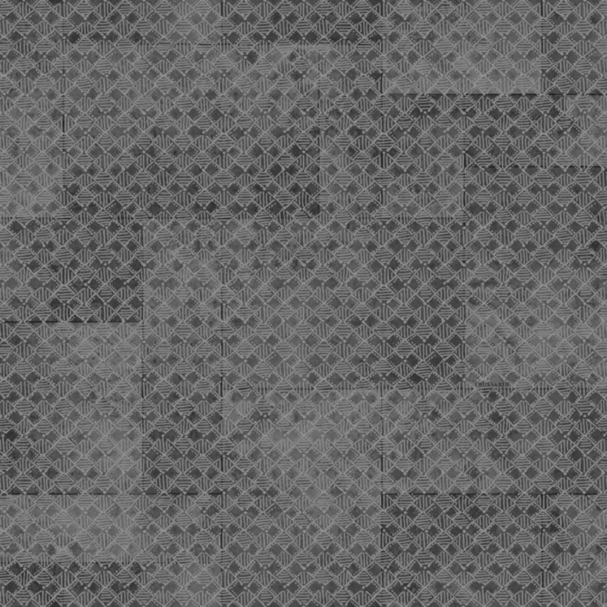Luxus geometrikus tapéta, fekete, Z30341, Casa 8, Trussardi