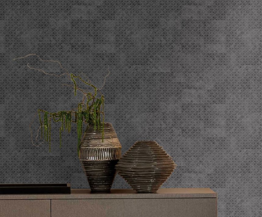 Luxus geometrikus tapéta, fekete, Z30341, Casa 8, Trussardi