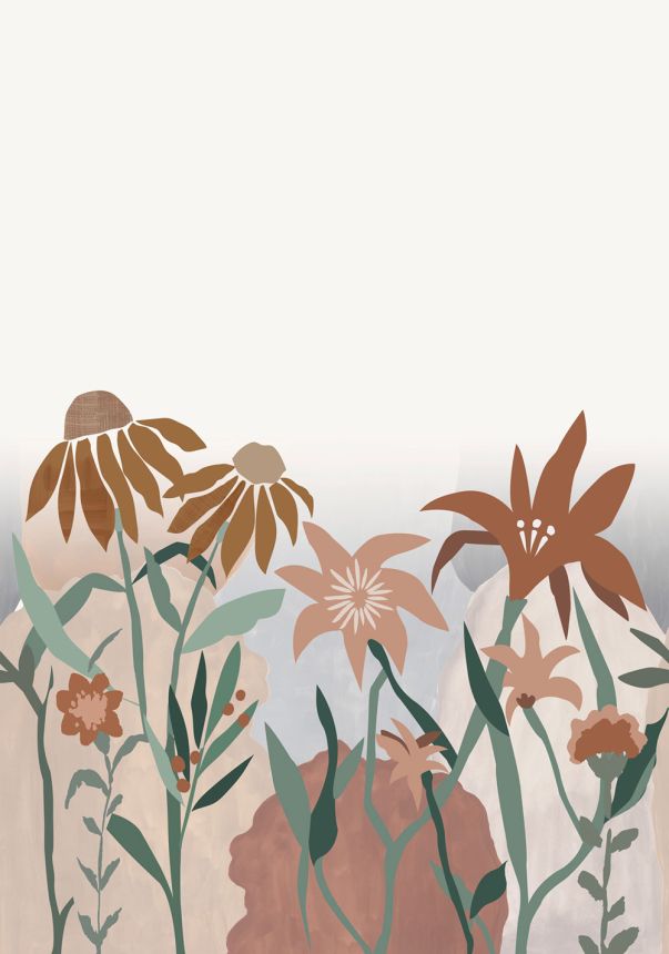 Tapéta, virágok, RB303, Daydreamers, Grandeco