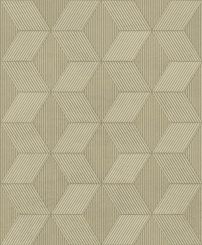 Tapéta, bézs-arany, geometrikus, ORB502, The Texture Book, Masureel