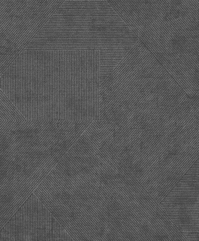 Tapéta, szürke-fekete, szövet hatású, PRI405, The Texture Book, Masureel
