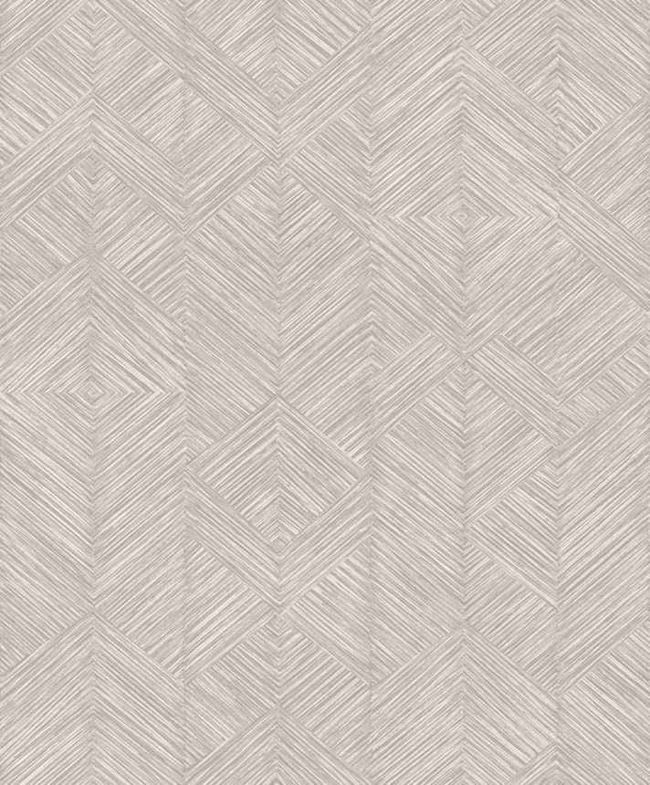 Tapéta, szürke-bézs, grafikus, TRI104, The Texture Book, Masureel
