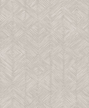 Tapéta, szürke-bézs, grafikus, TRI104, The Texture Book, Masureel