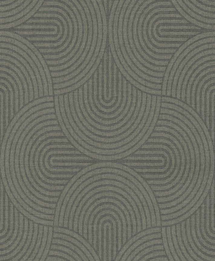 Tapéta, zöld, grafikus, Art Deco, EAR602, The Texture Book, Masureel