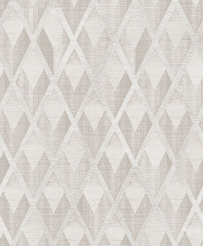 Tapéta, krém, geometrikus, CAB502, The Texture Book, Masureel