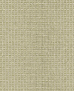 Tapéta, zöld, gyékényhatás, csíkos, 350676, Amber, Eijffinger
