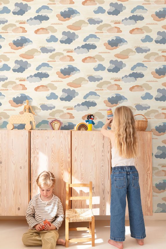 Gyerektapéta, felhők, LD2015, Little Dreamers, Grandeco