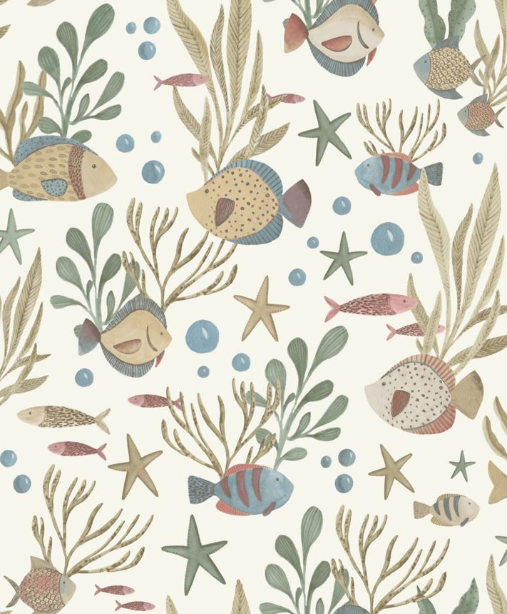 Gyerektapéta, víz alatti világ, LD3320, Little Dreamers, Grandeco