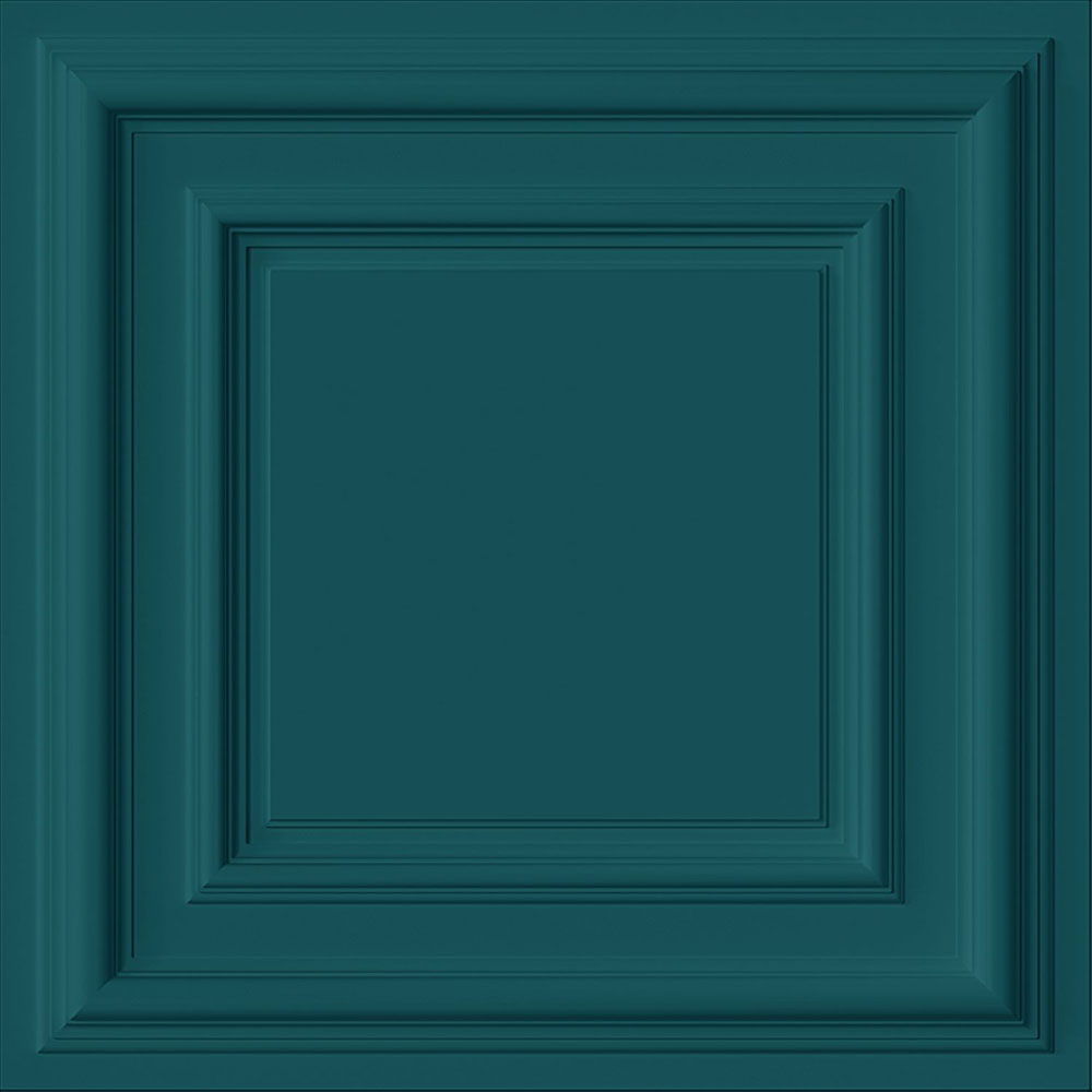 Tapéta, türkiz, 3D falburkolat hatás, 347813, 3D Reflections, Origin