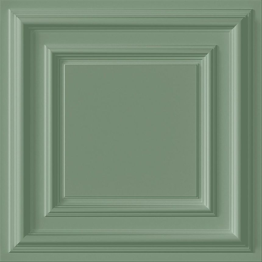 Tapéta, zöld, 3D falburkolat hatás, 347830, 3D Reflections, Origin