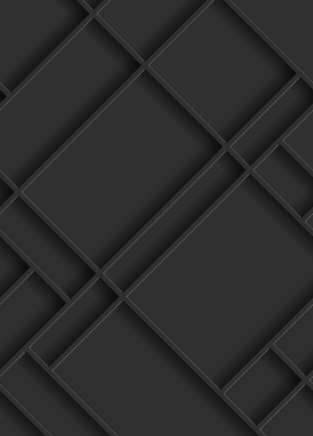 Posztertapéta, fekete, falburkolat hatású, 357327, 3D Reflections, Origin