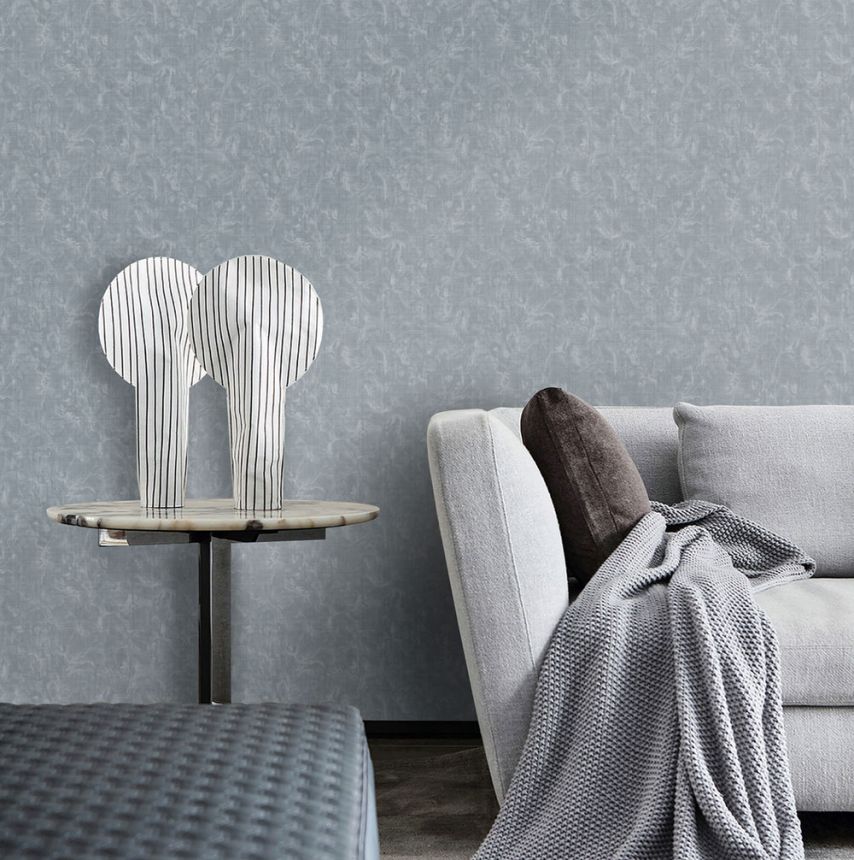 Luxus tapéta, szürke-kék, textúra, Z16709, Murella 100, Zambaiti Parati