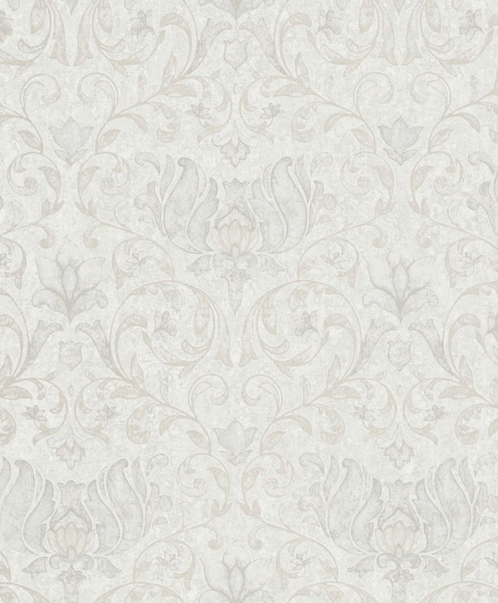 Tapéta, szürke-bézs, ornamentika, 35148, City Romance, Marburg