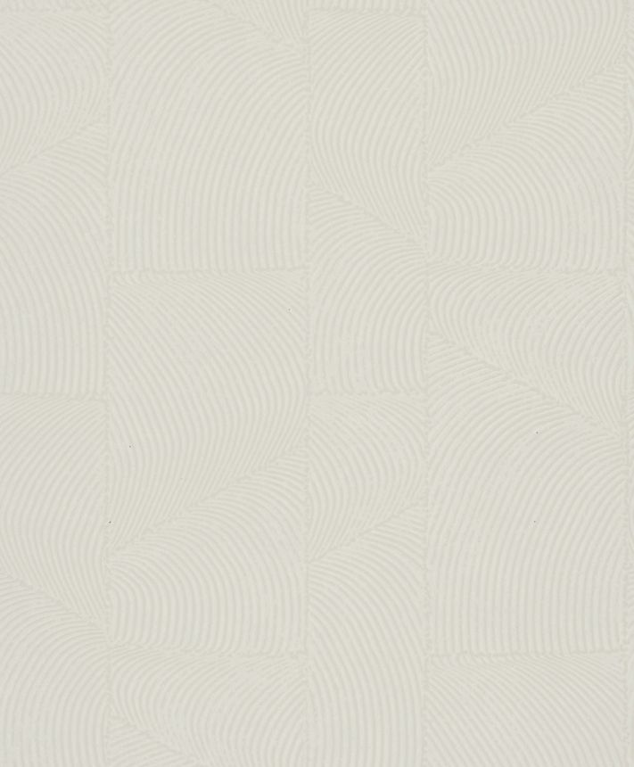 Tapéta, krémszínű, grafikus 3D minta, 34641, Terra, Marburg