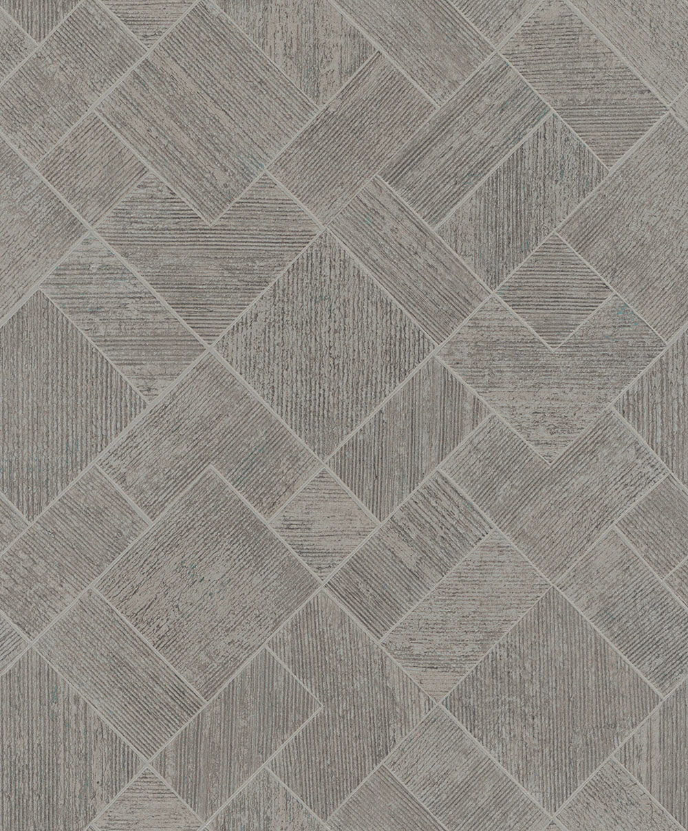 Tapéta, szürke-barna, geometrikus minta, 35511, Ritus, Marburg