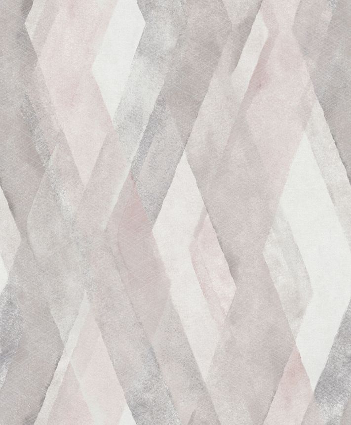 Geometrikus tapéta, szürke-rózsaszín, 32449, Shades, Marburg