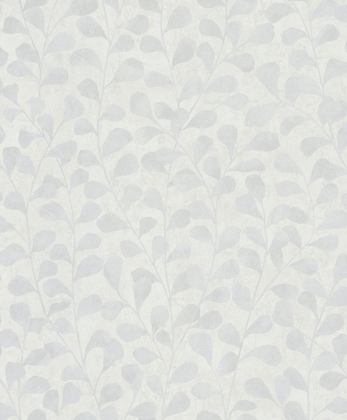 Tapéta, fehér-krém, ágacskák, levelek, 82501, Naomi, Novamur