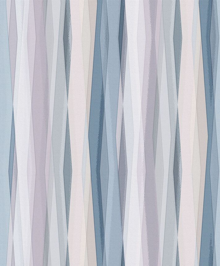 Tapéta, szürke-kék, grafikus minta, 89009, Naomi, Novamur