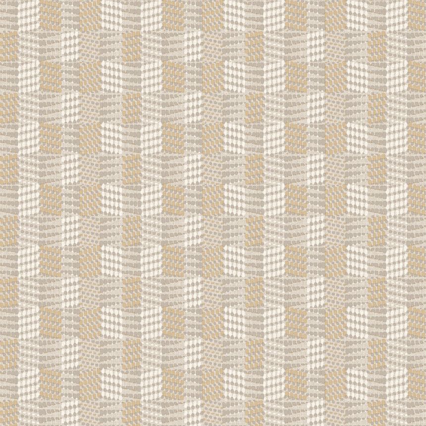 Tapéta, szürke-bézs, textilhatású, Z70712, Marrakech, Zambaiti Parati