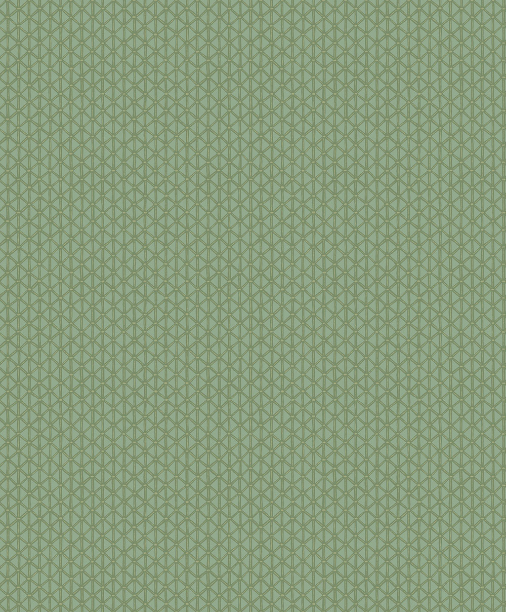Geometrikus tapéta, zöld, 351223, Magnifique, Eijffinger