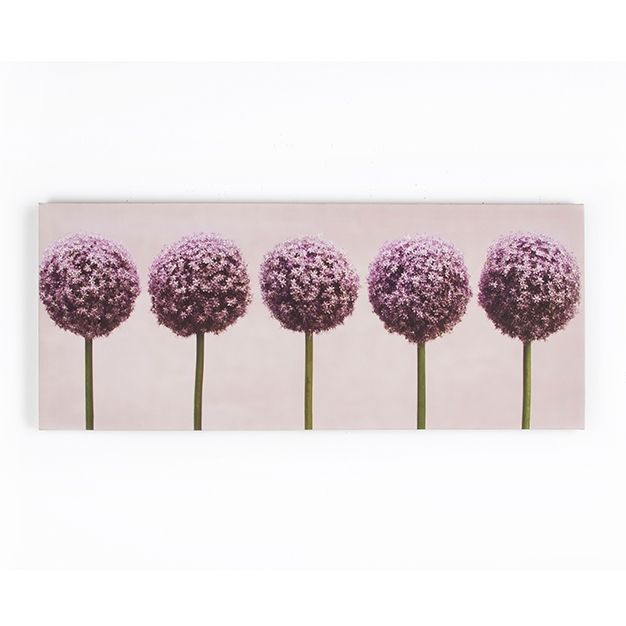 Painting 40-234, Row of Alliums, Wall Art, Graham Brown