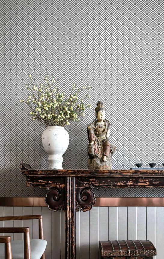 Geometrikus tapéta, szürke, 2052, Rio, Parato by Cristiana Masi