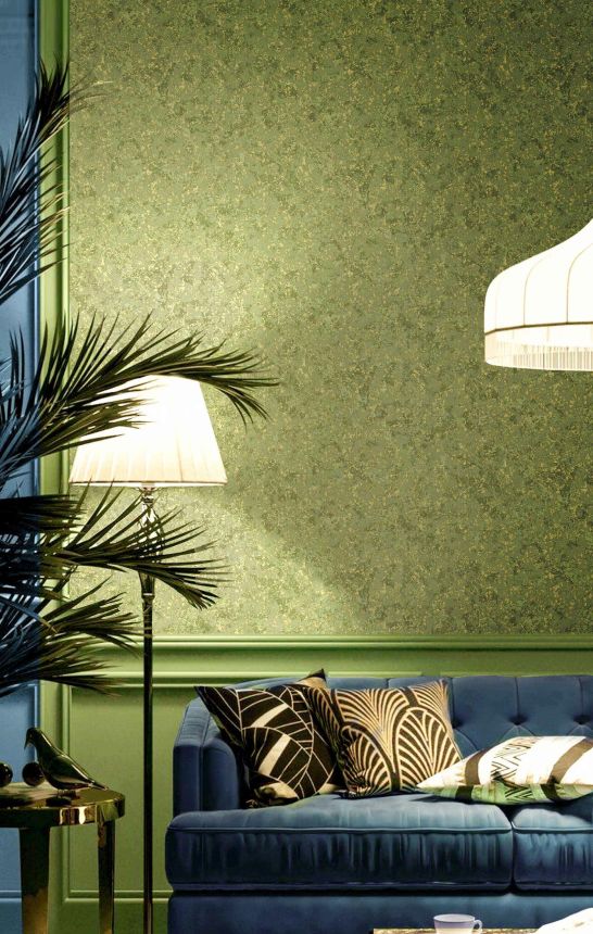 Tapéta, zöld, beton, vakolat hatás, 2094, Rio, Parato by Cristiana Masi