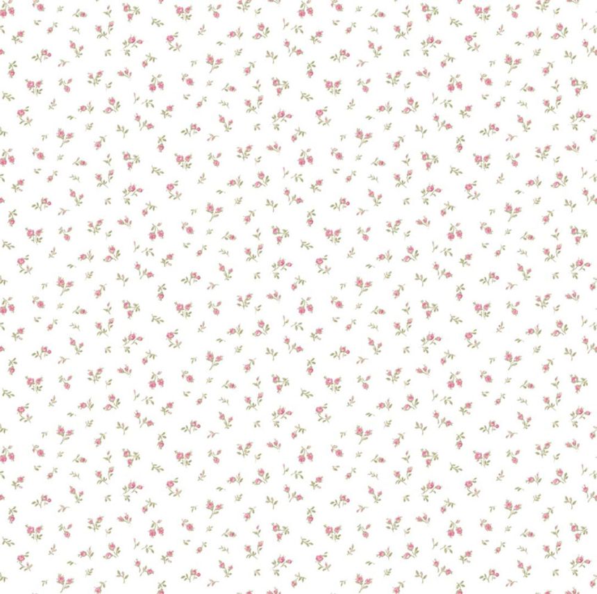 Tapéta, zöld-piros, virágok, 8371, Blooming Garden 2, Parato by Cristiana Masi