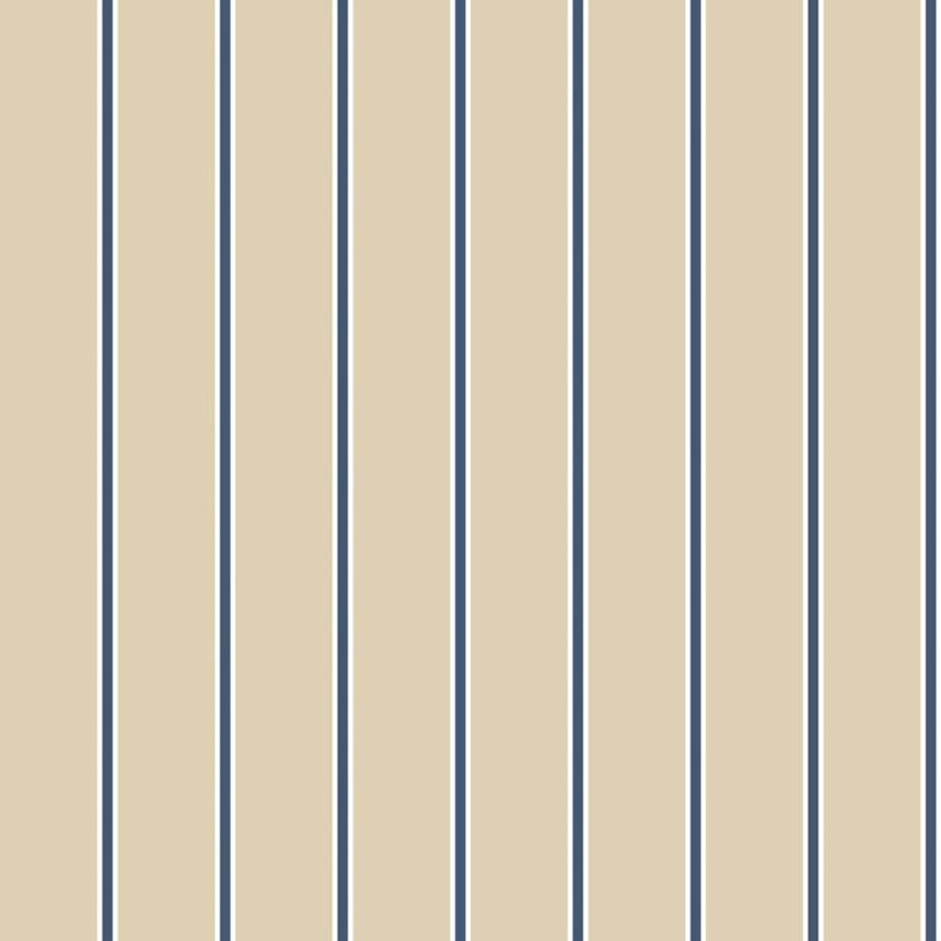 Tapéta, bézs-kék, csíkok, 8382, Blooming Garden 2, Parato by Cristiana Masi