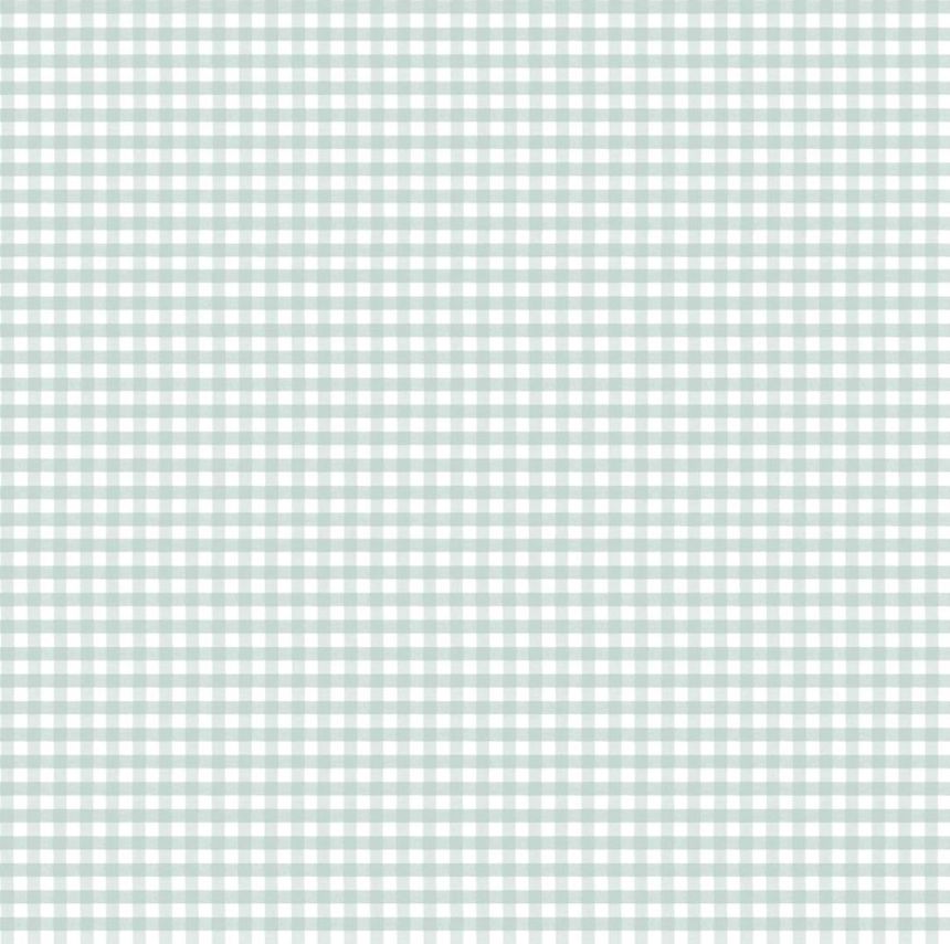 Tapéta, türkiz, textil hatás, 8392, Blooming Garden 2, Parato by Cristiana Masi