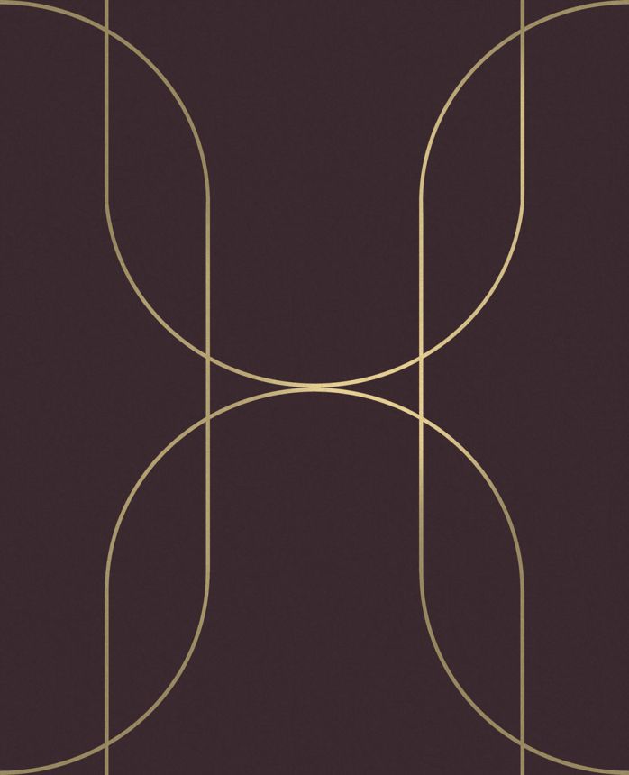 Grafikus tapéta, lila, 142062, Allurium, Graham Brown Premium