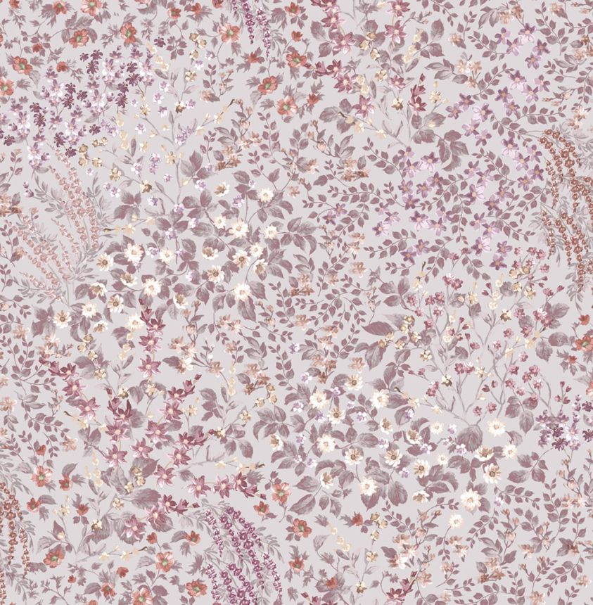 Tapéta, rózsaszín, virágok, 142357, Allurium, Graham Brown Premium