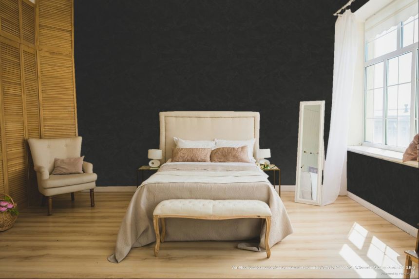 Tapéta, fekete, stukkó hatás, Z81003, Philipp Plein 2, Zambaiti Parati