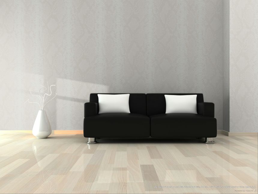 Tapéta, fehér, kígyóbőr hatás, Z81033, Philipp Plein 2, Zambaiti Parati