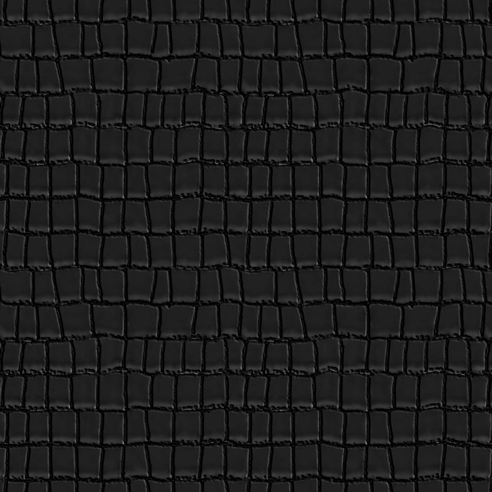 Tapéta, fekete, krokodilbőr hatás, Z81037, Philipp Plein 2, Zambaiti Parati