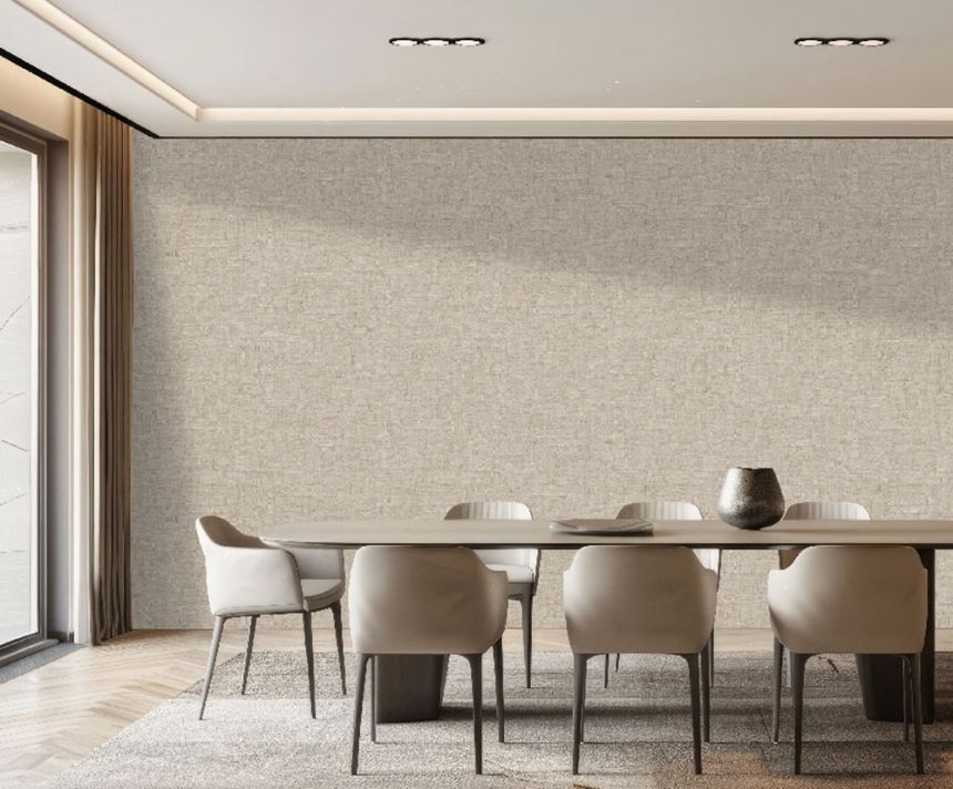 Luxus tapéta, bézs, durva szövet hatás, Z81050, Philipp Plein 2, Zambaiti Parati