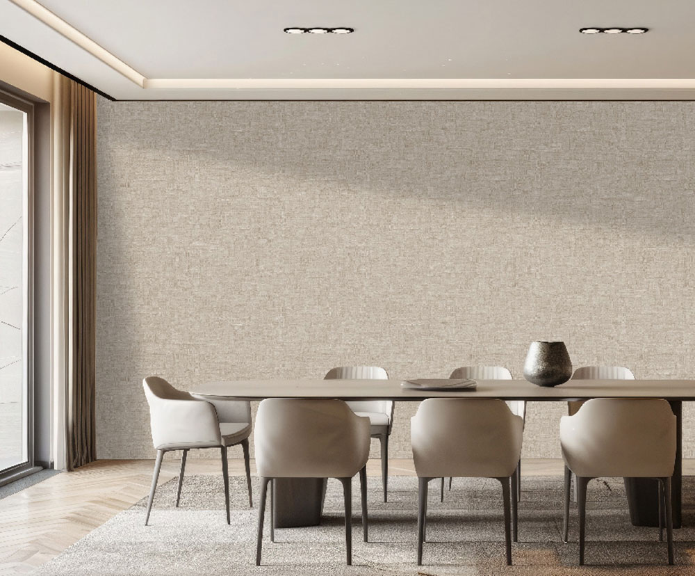 Luxus tapéta, bézs, durva szövet hatás, Z81050, Philipp Plein 2, Zambaiti Parati