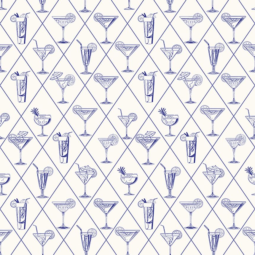 Fotótapéta, fehér, piros, italok, Z81081, 3x1 m, Philipp Plein 2, Zambaiti Parati