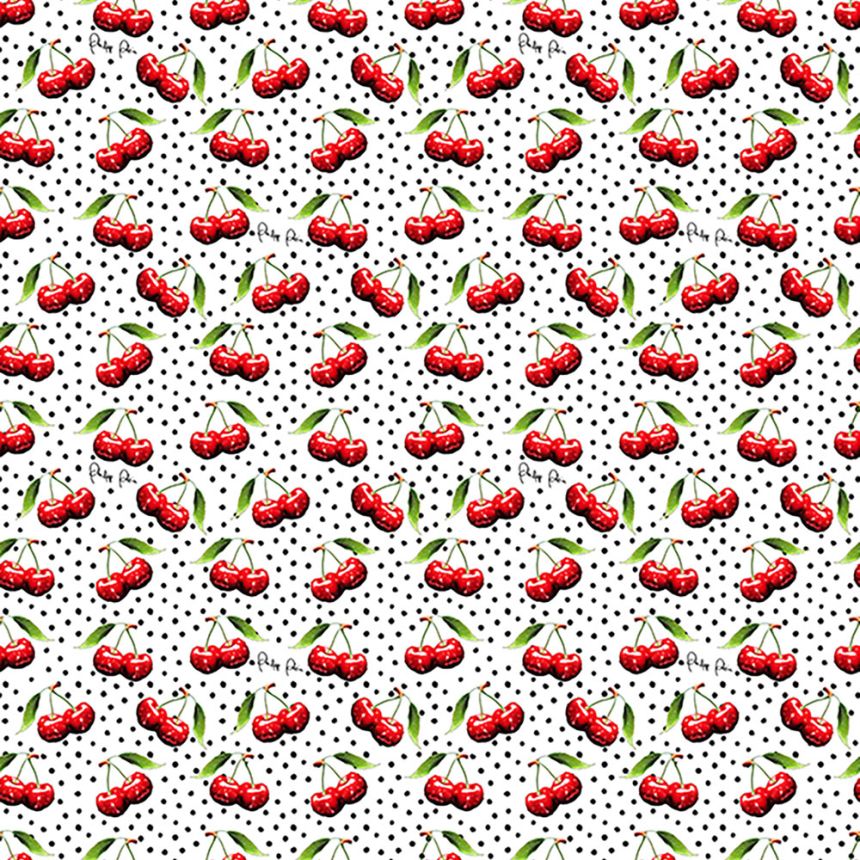 Fotótapéta, fehér, piros, cseresznye, Z81083, Philipp Plein 2, Zambaiti Parati