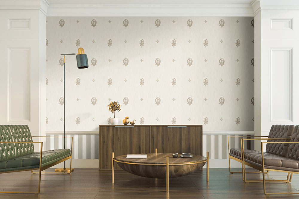 Luxus vinil tapéta 47622, Barokk díszek, Ornamenta, Limonta