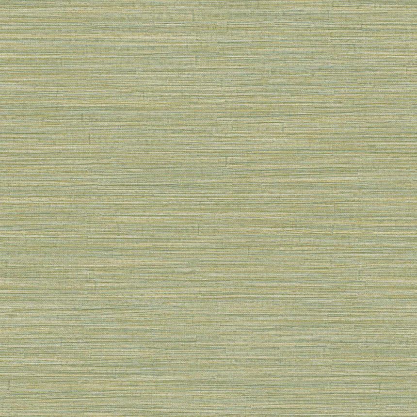Tapéta, zöld, okkersárga, szövet hatású, 5885, Jaipur, Pigmenta, Parato by Cristiana Masi