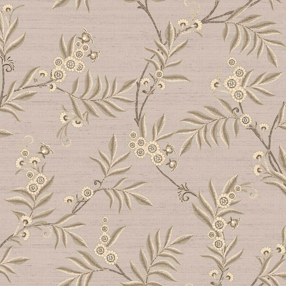 Tapéta, szürke, bézs, virágzó ágak, 7709, Agora, Parato by Cristiana Masi