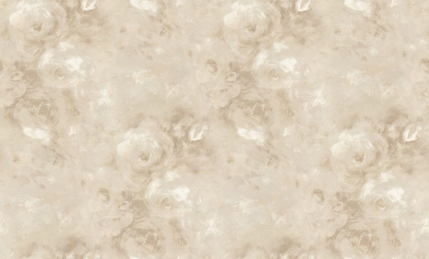 Tapéta, barna-bézs, virágok, BM31042, Blumarine, Emiliana Parati